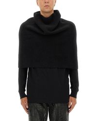 Rick Owens - Knitted Cape - Lyst