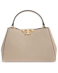 Tory Burch - Eleanor Medium Leather Satchel Bag - Lyst