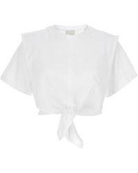 Isabel Marant - Zeli Midi T-shirt White - Lyst