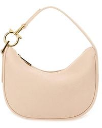 Ferragamo - "North-South" Mini Hobo Bag - Lyst