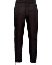 Prada - Re-Nylon Cropped Trousers - Lyst
