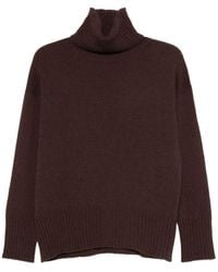 Alysi - Wool Turtle-Neck Sweater - Lyst