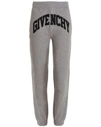 Givenchy - Logo Embroidery Joggers Pants - Lyst
