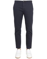 Department 5 - Pants With Logo Patch - Lyst