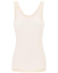 Lemaire - Seamless Sleeveless Top - Lyst