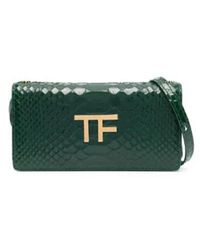 Tom Ford - Shoulder Bag With Logo Plaque - Lyst