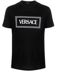 Versace - T-Shirt With Print - Lyst