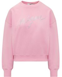 MSGM - Sweatshirt With Logo - Lyst