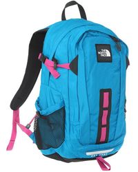 The North Face Hot Shot Se Backpack In Red For Men Lyst The North Face Hot Shot Se Backpack In Red For Men Lyst