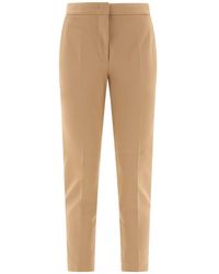 Max Mara - Viscose Jersey Trousers - Lyst