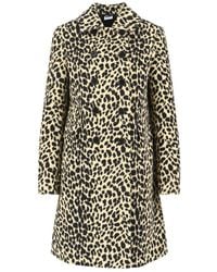 Aspesi - Animal Print Coat - Lyst