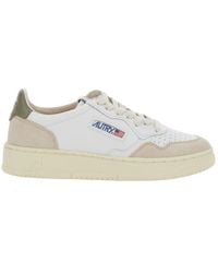 Autry - 'Medalist' Low Top Sneakers With Logo Patch On Tongue And Side - Lyst