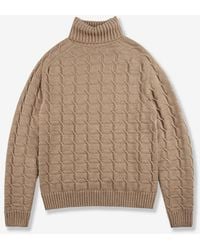 Zanone - Sim Fit Turtleneck Sweater - Lyst