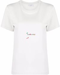 Saint Laurent Tops for Women - Up to 75% off at Lyst.com
