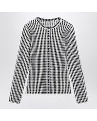 Jonathan Simkhai - Perforated Cardigan - Lyst