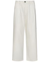 Sease - 2 Pences Wide Fit Trousers - Lyst
