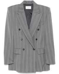 Sportmax - Wool Double-Breasted Jacket - Lyst