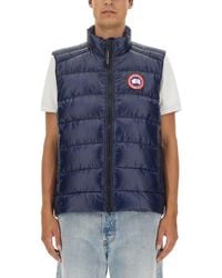 Canada Goose - Down Vest With Logo Patch - Lyst