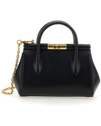 Dolce & Gabbana - 'Marlene Small Handbag With Shoulder Strap And Logo Embossed On The Back - Lyst