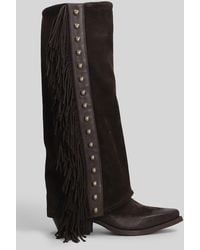 METISSE - Texan Boots - Lyst