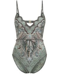 Zimmermann - Wanderlust Swimsuit - Lyst