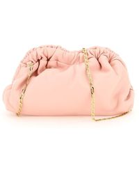 Mansur Gavriel Chain Mini Cloud Clutch Bag - Pink