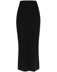 Norma Kamali - Long Skirt In Poly Lycra - Lyst