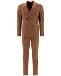 Tagliatore - Wool Double-Breasted Suit - Lyst