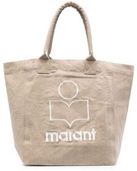 Isabel Marant - Yenky Canvas Logo Tote Bag - Lyst