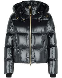 Moose Knuckles - Nylon Down Jacket - Lyst
