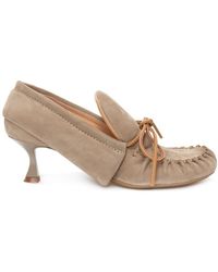 JW Anderson - Suede Moccasin Pumps - Lyst