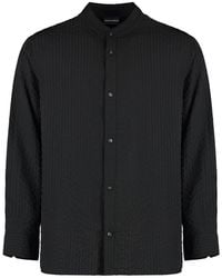 Emporio Armani - Technical Fabric Shirt - Lyst