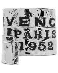 Givenchy - Tape Textured Metal Cuff Bracelet Accessories - Lyst