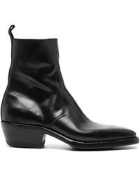 Premiata - Soldier Side Zipper Texan Boots Shoes - Lyst