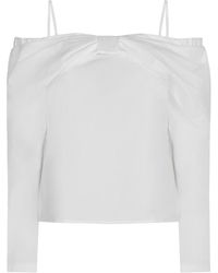 Nina Ricci - Off-shoulders Top - Lyst