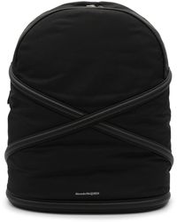 Alexander McQueen - Logo-print Shell Backpack - Lyst