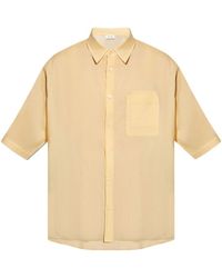 Lemaire - Double Pocket Ss Shirt Clothing - Lyst