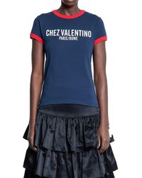 Valentino Garavani - T-Shirts & Tank Tops - Lyst