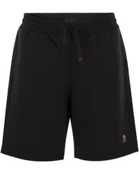 Parajumpers - Cairo Easy - Cotton Fleece Bermuda Shorts - Lyst