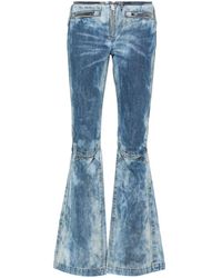 DIESEL - D-Gen-F-Fse Flare Jeans 0Pgam - Lyst