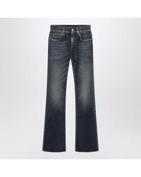 Balenciaga - Dark Bootcut Slim Fit Jeans - Lyst