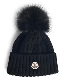 Moncler - Virgin Wool And Cashmere Beanie - Lyst