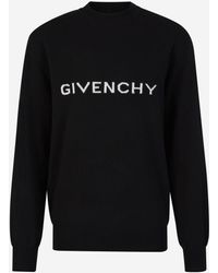 Givenchy - Wool Knit Sweater - Lyst