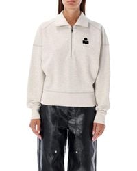 Isabel Marant - Rozz Half Zip Fleece - Lyst