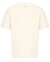 Jil Sander - Cotton Crew-neck T-shirt - Lyst