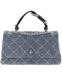 Marc Jacobs - 'the Quilted Denim Dual' Medium Shoulder Bag - Lyst