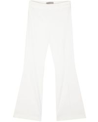 D.exterior - Flared Design Trousers - Lyst
