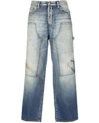 DSquared² - Wide Leg Carpenter Jeans - Lyst