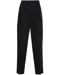 Lemaire - Tailored Trousers With Pleats - Lyst