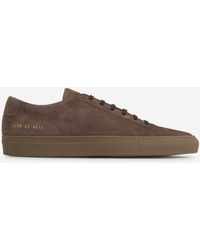 Common Projects - Suede Sneakers 2478 - Lyst
